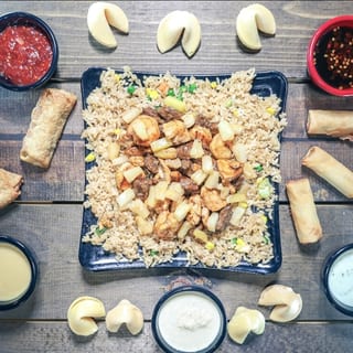 Three Meat Combo-Teriyaki
