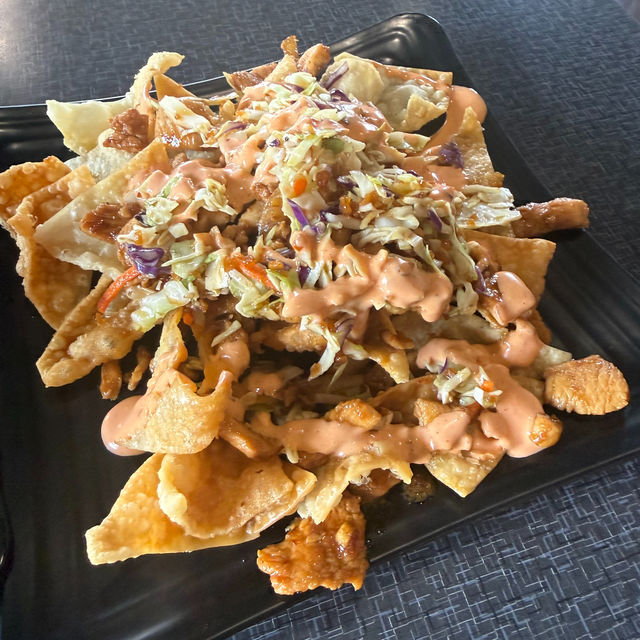 Asian Nachos.